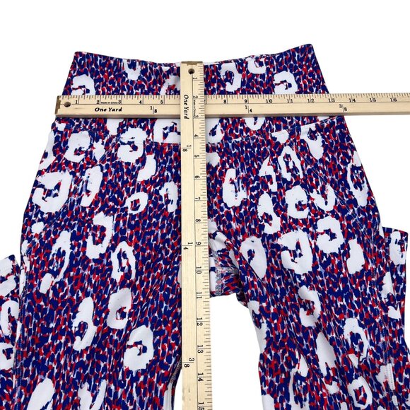 Betsey Johnson Womens Performance Cropped Leggings S Multicolor - Picture 3 of 5